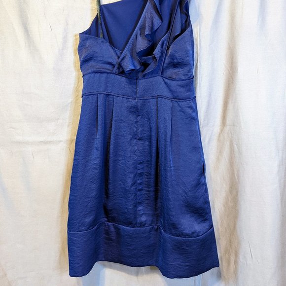 BCBGeneration Blue One Shoulder Dress - Picture 3 of 8